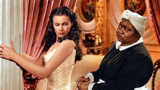 Hattie McDaniel (rechts) und Vivien Leigh in Vom Winde verweht