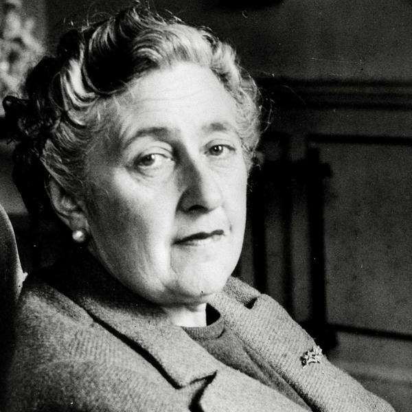 Die englische Krimiautorin Agatha Christie